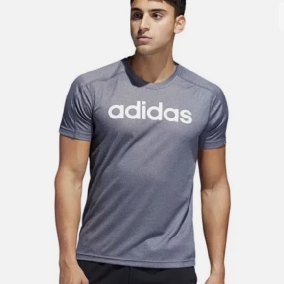 Adidas Men’s Grey Climalite Athletic T-Shirt - Picture 2 of 7